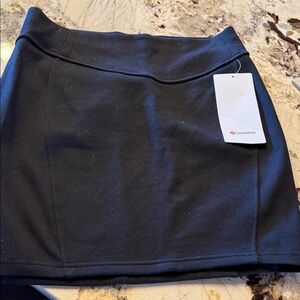 lululemon athletica Classic Black Mini Skirt